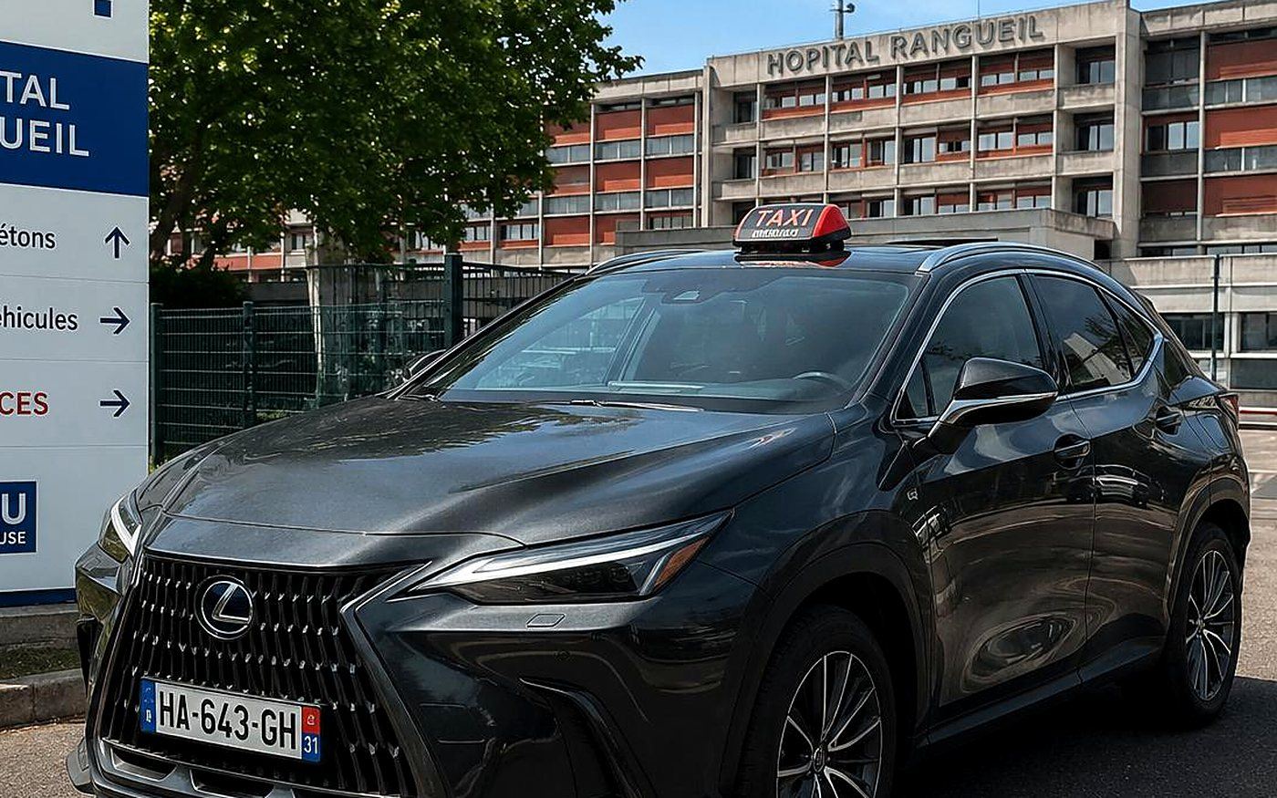 Taxi VSL dans le centre de Toulouse 31000